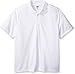 Lee Uniforms Men's Sport Polo, White, Medium