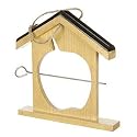 Wooden Apple House Feeder