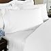 Solid White 300 Thread Count California King size Sheet Set 100 % Egyptian Cotton 4pc Bed Sheet set (Deep Pocket)