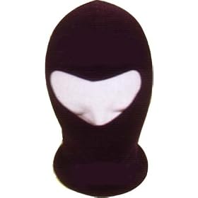 MENS WOMENS ADULT BLACK BALACLAVA SKI MASK by HatsOff2U