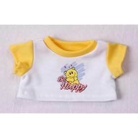 Be Happy T-shirt fits Webkinz, Shining Star and 8