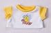 Be Happy T-shirt fits Webkinz, Shining Star and 8" - 10" Make Your Own Stuffed Animals