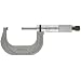 Starrett T2XRL Outside Micrometer, Ratchet Stop, Lock Nut, Carbide Faces, 1-2" Range, 0.0001" Graduation, +/-0.00005" Accuracy