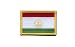 Tajikistan Flag embroidered Iron-On Patch