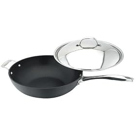 Stellar Hard Anodised 30cm Wok