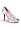 Baby Pink / Silver Satin