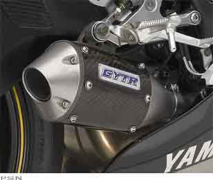 Yamaha GYT-2C093-01-CF GYTR Carbon Fiber Oval Exhaust Slip-on for Yamaha YZF-R6