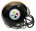 Rocky Bleier Autographed/Hand Signed Pittsburgh Steelers Football Mini Helmet