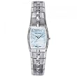 Ladies Accutron 26R34 Diamond Watch Blue Dial