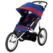 Free Runner" Jogging Stroller - Blue/Red