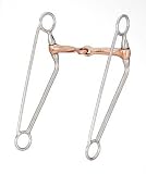 Kelly Silver Star Copper Mouth Training Snaffle - 5 1/8 mouth