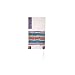 Yair Emanuel Hand Painted Jerusalem Tallit in White Silk
