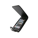 TeckNet Luxury Real Leather Case for Apple iPod Touch 2nd and 3nd Generation 8GB, 16GB, 32GB & 64GB + New Screen Protector & Black Silicone Case