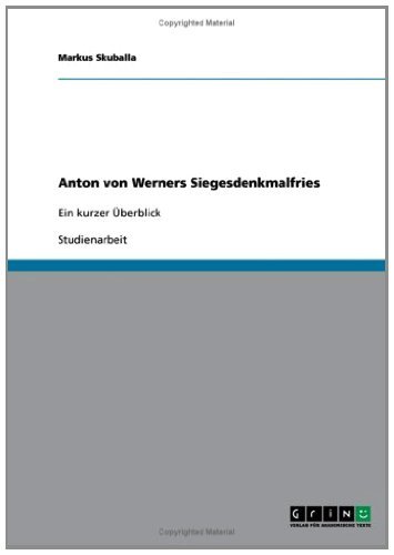 Anton von Werners Siegesdenkmalfries: Ein kurzer Überblick (German Edition)