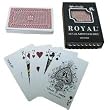 Royal Washable 100% All Plastic Playing Cards (Red)