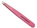 Tweezerman Stainless Steel Slant Tweezer, Pink