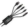 Sima SUO-200 USB Multi Cable with Firewire - Black