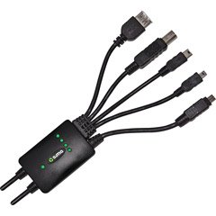 Sima SUO-200 USB Multi Cable with Firewire - Black