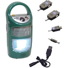 Datexx LED-98 Sentina Outback(tm) Cell Phone/iPod&Acirc;&reg; Charger and Smart Safety Lamp with Powerbank and Crank Generator