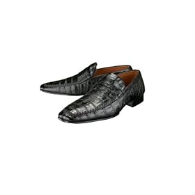 Mezlan 'Hayden' Moc Stitch Loafers Mens - Black by Mezlan
