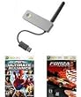 Xbox 360 Holiday Gifts Package - Xbox 360 Wireless Networking Adapter and 2 Great Games