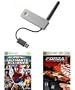 Xbox 360 Holiday Gifts Package - Xbox 360 Wireless Networking Adapter and 2 Great Games