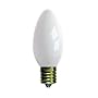 7 Watt C9 Ceramic White Replacement Light Bulb/ Christmas and Holiday Light Bulb