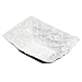 American Metalcraft, Inc. Crumple Porcelain Square Bowl, 17in x 4in H