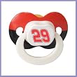 Kansas City Chiefs Pacifier Clip