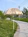 NEPTUNE 6FT TIKI BEACH PATIO MARKET UMBRELLA beige