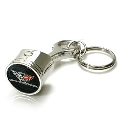 Corvette Piston Keychain