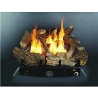 Kozy World GLD1850 Fireplace Log Set, Vent-Free,  Dual Fuel, 18 Inch