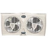 Holmes HAWF2030 Twin Window Fan with Comfort Control Thermostat