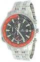 Adee Kaye Men's Stainless Steel Chronograph AK5001-M Orange