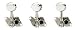 Golden Gate F-2005 Acoustic Guitar Tuning Machine (Solid Peghead)