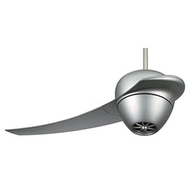 Fanimation Fans FP2120MG 60" Enigma Contemporary EnergyStar Satin Nickel Ceiling Fan w Light Remote