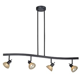 Kitchen Island Light Finish: Dark Bronze