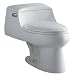 Kingston Brass VWC1992 Congress One-Piece Toilet, White