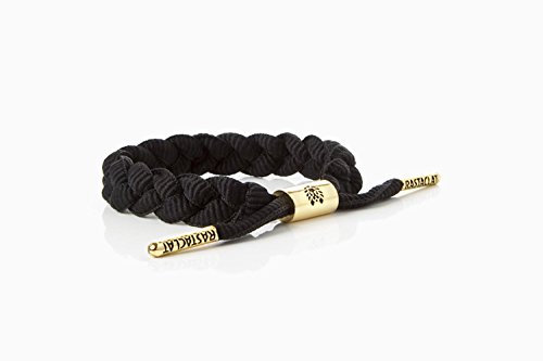 Onyx II Black Shoelace Bracelet