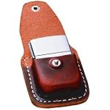 Zippo - Leather Lighter Pouch w/Clip, Brown