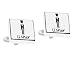 Usher Bone China Cufflinks