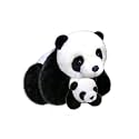 Plush Panda Bear, Mother And Baby Panda Bears 17"