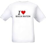 I LOVE BOCA RATON - City-series - White T-shirt