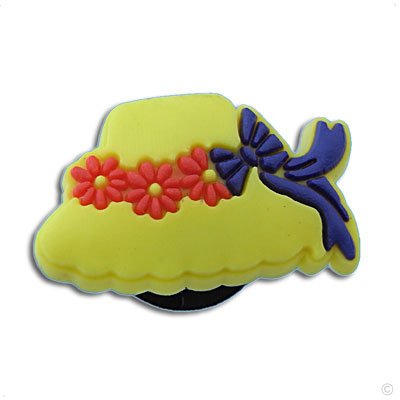 Hat yellow - style your crocs shoe charm #1358, Clogs stickers | fun Clips