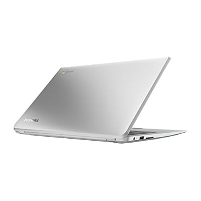 TOSHIBA N2840 13.3-Inch Full HD Chromebook High Performance Laptop, Intel Celeron Dual-Core Processor, 4GB Memory, 16GB SSD, Webcam, WIFI, HDMI, Chrome OS, Silver
