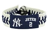 Derek Jeter/ New York Yankees Genuine Jersey Bracelet
