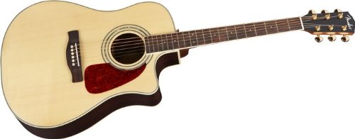Fender DG200SCE Acoustic-Electric Guitar with Rosewood Back and Sides Natural