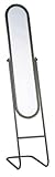 VANITY: Full Length Floor Standing Mirror with Black Metal Frame