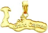 14K Gold Grand Cayman Island Charm