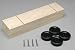 Pine-Pro Block Kit w/Wheels & Axles PPR10046
